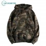 Camouflage Men's Pullover Hooded Sweatshirts High Street Oversized Casual Pullover Hoodie Military Casual Versatile Sports Tops