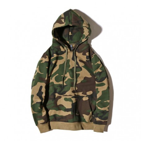 Camouflage Outdoor Tactical Sweatshirt Men Military Hunting Casual Clothes Fleece Pullover Mens Windproof Thermal Hooded Tops