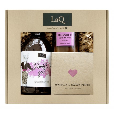 Kicia Magnolia zestaw żel pod prysznic 500ml + masło do ciała