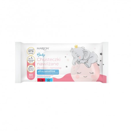 Baby chusteczki dla dzieci Ultra Sensitive 60szt