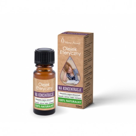 Naturalny olejek eteryczny Na Polepszenie Koncentracji 10ml