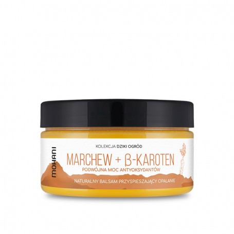 Naturalny balsam przyspieszający opalanie Marchew + B-Karoten 1