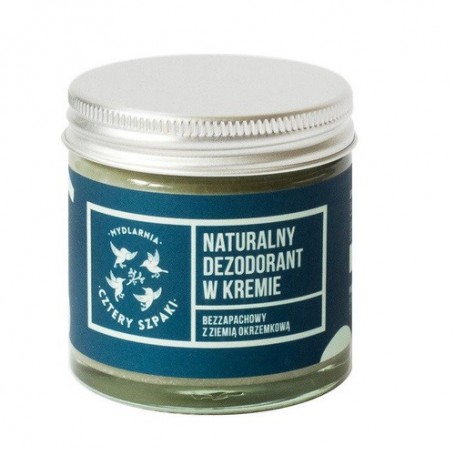 Naturalny dezodorant w kremie z ziemią okrzemkową Bezzapachowy