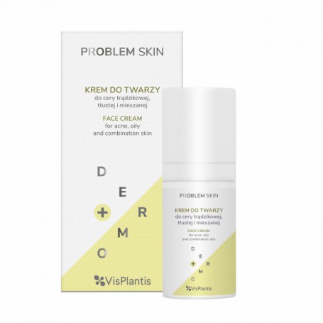 Problem Skin krem do twarzy do cery trądzikowej tłustej i mies