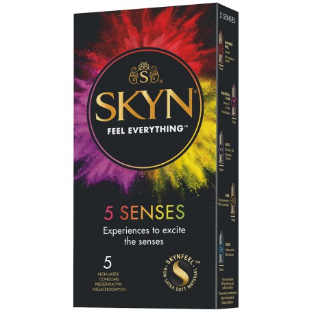 Skyn 5 Senses nielateksowe prezerwatywy 5szt