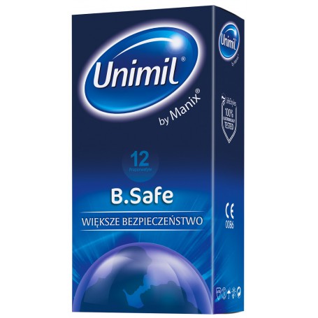 B.Safe lateksowe prezerwatywy 12szt