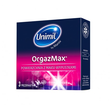 OrgazMax lateksowe prezerwatywy 3szt