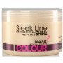 Sleek Line Colour Mask maska z jedwabiem do włosów farbowanych