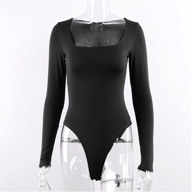 Bodysuit Long Sleeve Women Body Streetwear Dropshipping Forefair Sexy