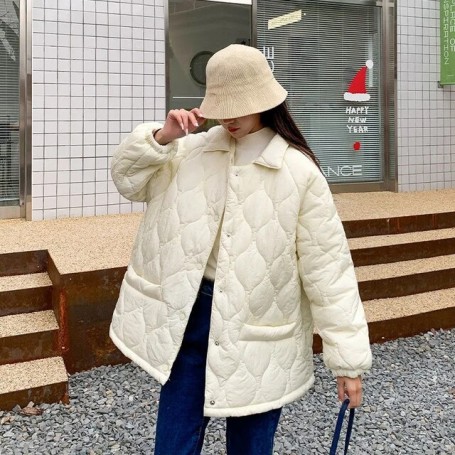Denim Jacket Women Thin Parkas Straight Shirt Coats Fashion Blue Outwear Female Pockets Oversize Coat Woman Jacket