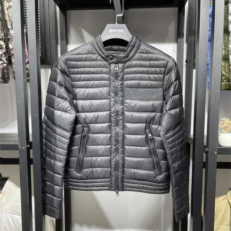 High Quality Men Fashion Warm Down Jackets Stand Up Collar Light Motorcycle Down Coats Casual Winter Clothes