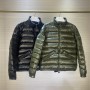 Men Fashion Down Jackets Stand Up Collar Solid Color Zipper Light Warm Thin Down Coats Casual Winter Clothes
