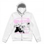 Hoodie women anime new graphics goth Sport Coat Pullover grunge Gothic Long Sleeve Oversized hoodie jacket