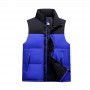 Embroidery Down Padded Jacket Winter Men and Women's Cotton Jacket Vest Casual Couple Tops Waistcoat Loose Parkas