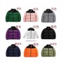 Embroidery Down Padded Jacket Winter Men and Women's Cotton Jacket Vest Casual Couple Tops Waistcoat Loose Parkas