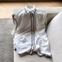 Long Embroidered Mulberry Silk Tops Women's Loose Silhouette Shell Button Over-the-top Shirt Good Drape