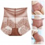Women Sexy Lace Underwear High Waist Panties Plus Size Lingerie Female Knickers Pants Seamless Briefs Breathable Lady Underpants