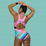 Competitive Swimsuit Female Sexy Swimsuit Training One-piece Skinsuit Triathlon Fitness Race Beach Swimming Suit 2022 New
