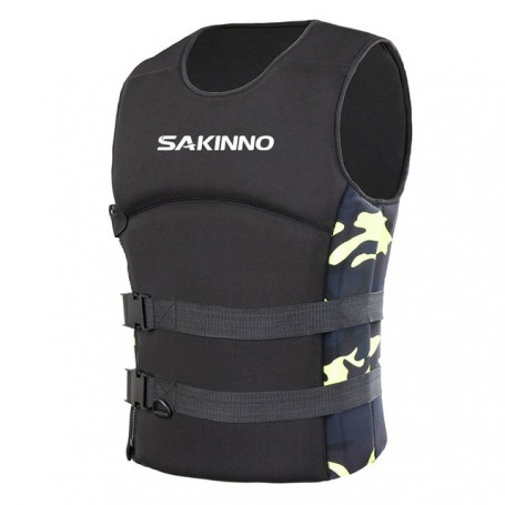 Adult Life Vest Swimming Boating Skiing Drifting Vest Survival Suit Neoprene Life Jacket for Adult Children  S -XXXL