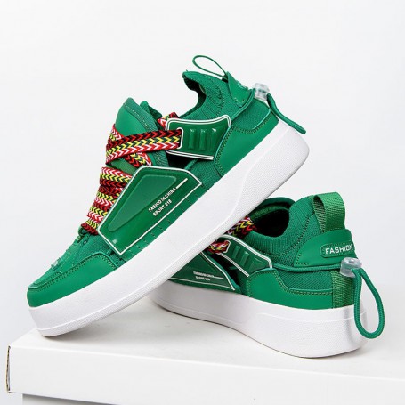 New Running Shoes For Men Sneakers Breathable Outdoor Sports Casual Mens Students Daddy Shoes Zapatos Zapatillas Vulcanize