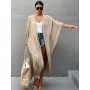 Beach Cover Up Kimono Women New Pareo Swimsuit Cape Solid Bohemian Tunic Dresses Bathing Suits Dropshipping
