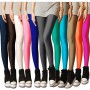 New Spring Autume Solid Candy Neon Leggings for Women High Stretched Female Sexy Legging Pants Girl Clothing Leggins