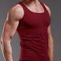 Summer Plus Size Men Clothing Tank Tops Black White Gray Singlets Sleeveless Fitness Men Vest Casual Bodybuilding Vest New