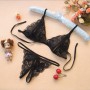 Erotic Lace Sexy Lingerie For Women Open Crotch Lingerie Transparent Dress Underwears Suspenders Sex Clothes Nightdress