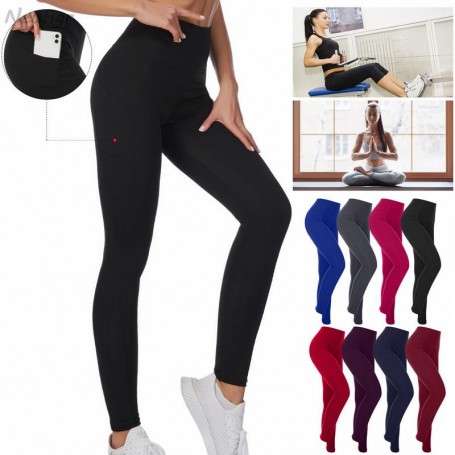 Women Sports Pants High Waist Leggins Push Up For Fitness Yoga Women Sportswear Leggings Workout Clothes Gym Wear Pants