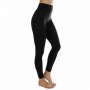 Women Autumn Winter High Waist Stretch Leggings Fitness Running Sports Trousers Soild Color Active Pants Black White Wine Red