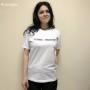 Female T-Shirt New Fashion Summer Cotton Tshirts With Slogans Russian Inscription I Am A Women Tee Shirts