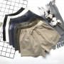 New Cotton Linen Shorts Women's Sport Shorts Summer Solid High Waist Oversize Shorts