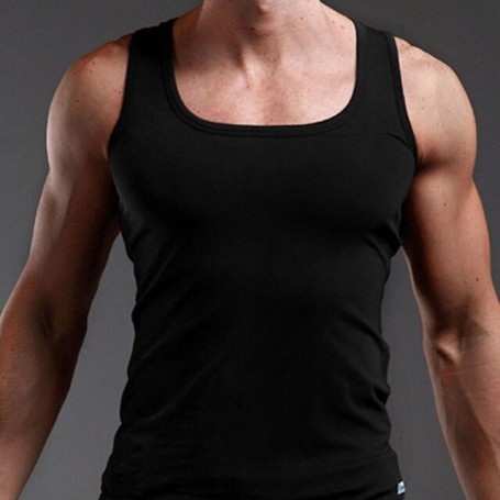 Men's Workout Gym Tank Top Vest Muscle Sleeveless Sportswear Shirt Stringer Clothing Bodybuilding Singlets Fitness Shirt