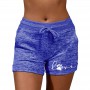 Women's Shorts Love Cat Claw Printing Elastic High Waist Casual Sport Fitness Running Oversize Female Sweatpants S-5XL