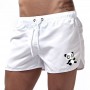 Men's Board Shorts Panda Printing Beach Style Casual Fitness Breathable Training Drawstring Loose Male Sport Pants
