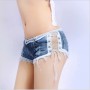 female woman girls fashion sexy low waist jeans denim shorts clothing clothes