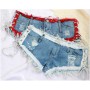 female woman girls fashion sexy low waist jeans denim shorts clothing clothes