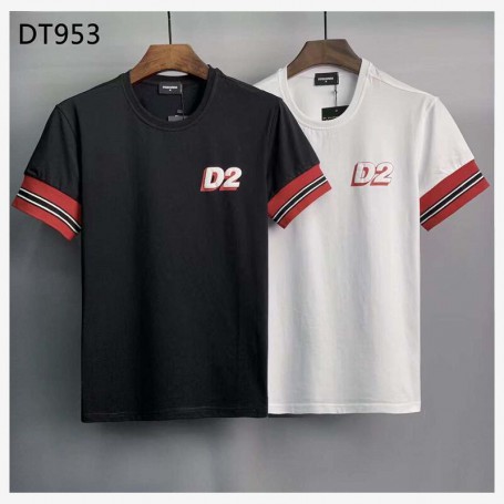 Dsquared2 Cotton Round Neck Short Sleeve Shirt  Clothing Tops DT953