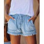 Trend Fashion High Waist Shorts Jeans Size Summer Women's Denim Shorts Women's Shorts Women's Plus Size