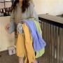 Thin Sweater Women Loose Korean Style Student Hooded Jacket Jacket Clothes