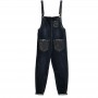 Casual Denim Pants Overall female OL baggy jeans high waist jeans
