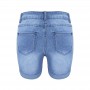 High Waist Jeans Shorts  New Streetwear Women's Fashion Loose Large Size Wide Leg Jeans Shorts Wash Blue