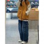 Pockets Baggy Cargo Jeans Y2K Streetwear High Waisted Straight Wide Leg Pants Denim Trousers Harajuku Alt Clothes