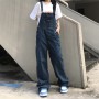 Vintage Jeans Overalls for Womens Japanese Fashion Harajuku Clothing  High Street Baggy Denim Pants Streetwear