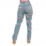 Ripped Jeans Woman Baggy Denim Women