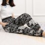Cotton Elephant Bloomer Pants Woman Trousers Pockets Loose Women's Pants with Pattern Casual Clothes