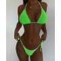 Women Swimsuit Sexy Solid Push Up Bikini Set  New Brazilian Bikinis Thong Female Summer Swimming Suits