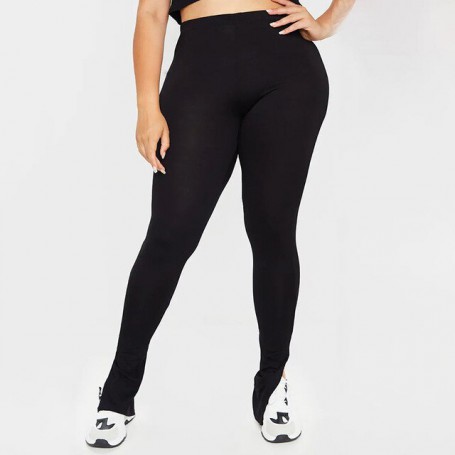 Fall Women Casual Split Side Skinny Pants Legging Trousers Fitness Solid Office Lady All-Match Streetwear Y2k Female Capris