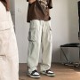 Casual Baggy Wide Leg  Loose High Waist Streetwear Cargo Pants Womens and Men Hippie Joggers Trousers Y2k Clothes