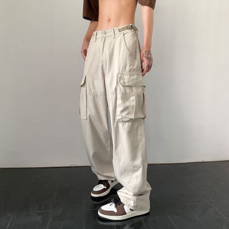 Casual Baggy Wide Leg  Loose High Waist Streetwear Cargo Pants Womens and Men Hippie Joggers Trousers Y2k Clothes